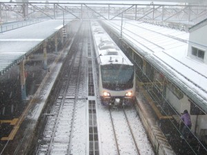 快速リゾートしらかみ号・遠景