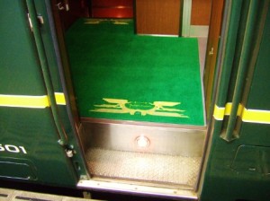 トワイライトエクスプレスのカーペット トワイライトエクスプレスのカーペット