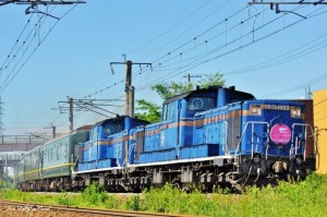 画像提供:An様 (無断使用・転載禁止 初夏のDD51重連トワイライトエクスプレス