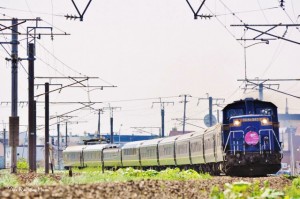 画像提供:An様 (無断使用・転載禁止 トワイライトエクスプレス・大カーブにて