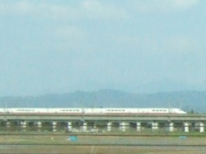 新潟~燕三条間走行中のMAXとき