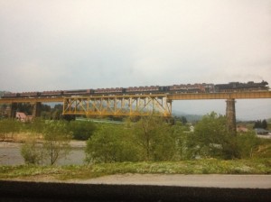 SLばんえつ物語・一の戸橋梁