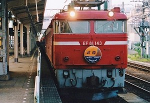 寝台特急北陸ef81