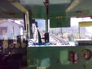 117系運転台