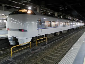 金沢出発時のおやすみエクスプレス