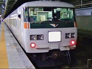 185系臨時快速ムーンライトながら