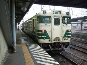 男鹿線のキハ40