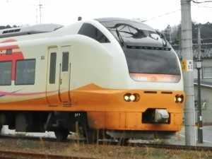 E653系・ヘッドマーク付き