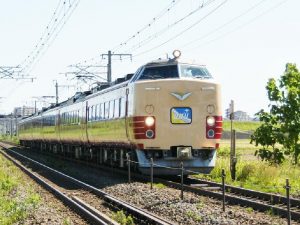 485系ラストラン・特急ひばり