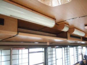 和室の雰囲気は良く出ているふるさと号
