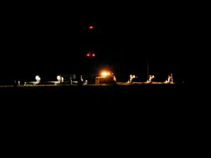 レール運搬「列車」全景
