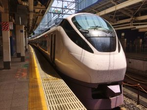 特急ときわ号・東京駅にて