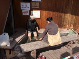 鳴子温泉ぽっぽの足湯