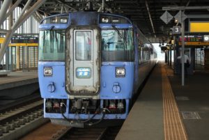 特急大雪・キハ183系（旭川駅にて