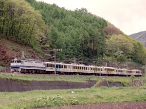お座敷列車・あすか号を牽くユーロライナー専用機