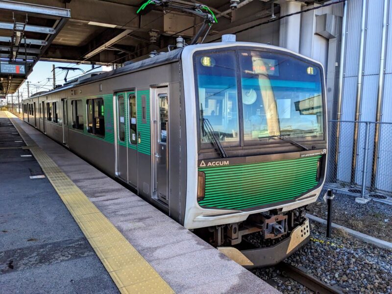 烏山線・ACCUM（EV-E301）