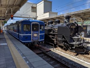 SL大樹・機回し中
