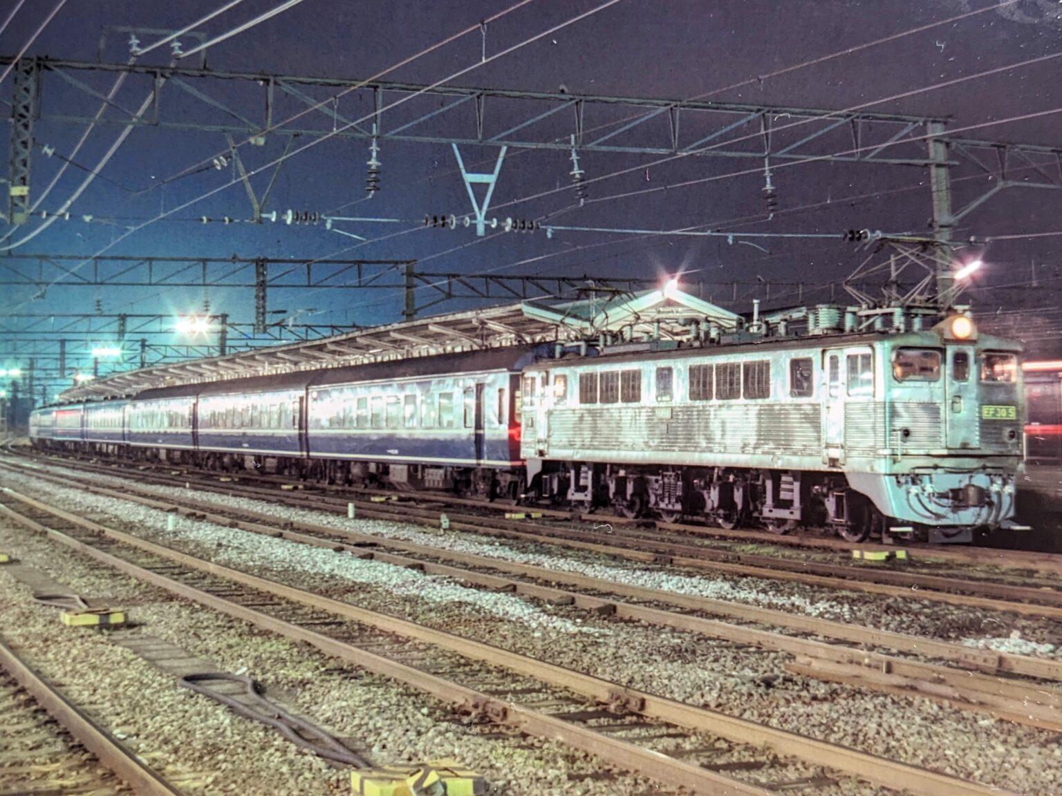 急行さんべ・門司駅でのEF30