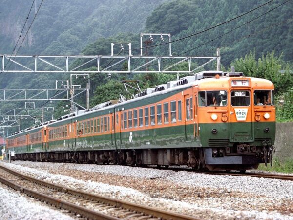急行ゆけむり号165系
