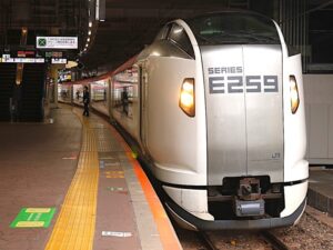 E259系の特急しおさい