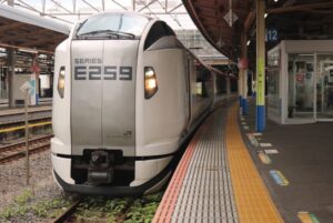 E259系・新塗装車の成田エクスプレス
