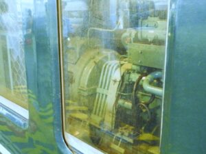 トワイライトエクスプレスの発電機