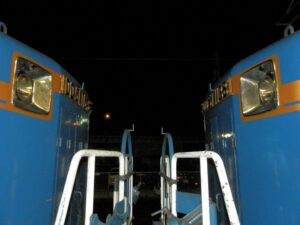 DD51重連の連結部