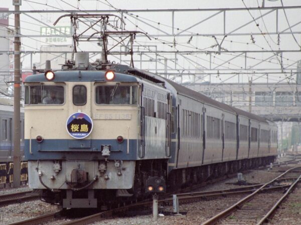 1995年8月の寝台急行桜島号