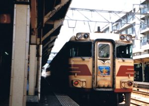 特急いそかぜ号・米子駅にて